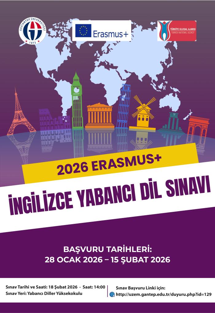 Erasmus İngilizce Yabancı Dil Sınavı
