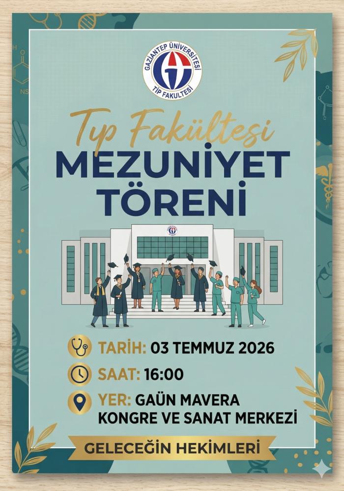 Tıp Fakültesi Mezuniyet Töreni