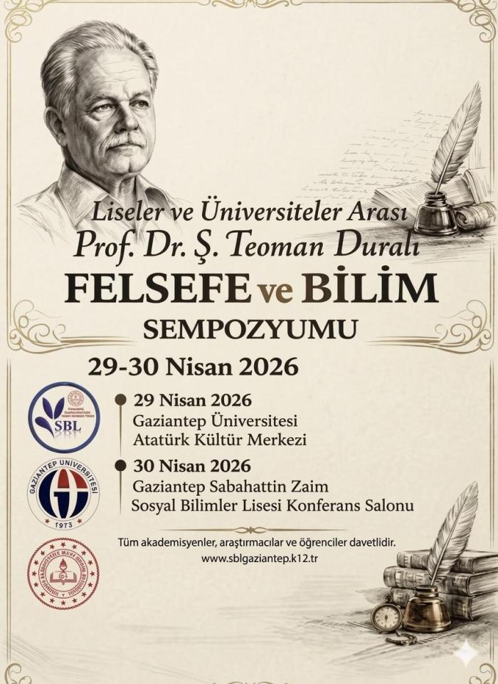 Prof. Dr. Ş. Teoman Duralı Felsefe Ve Bilim Sempozyumu
