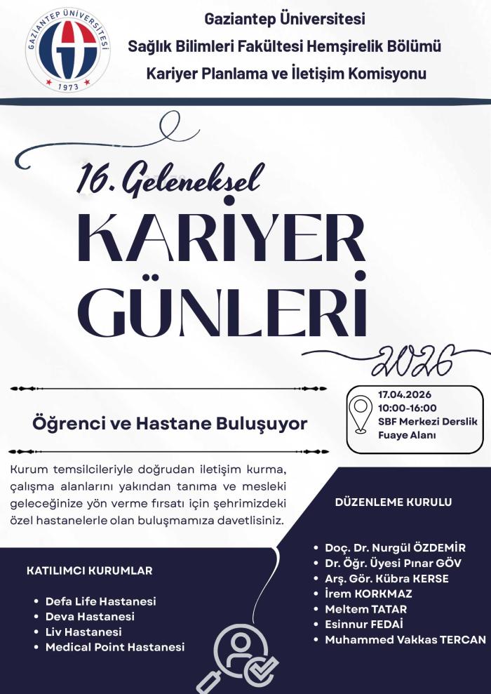 16. Geleneksel Kariyer Günleri