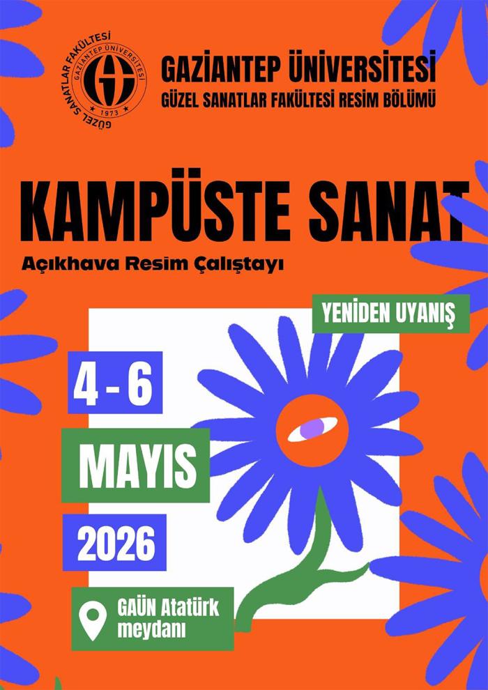 Kampüste Sanat: Açıkhava Resim Çalıştayı