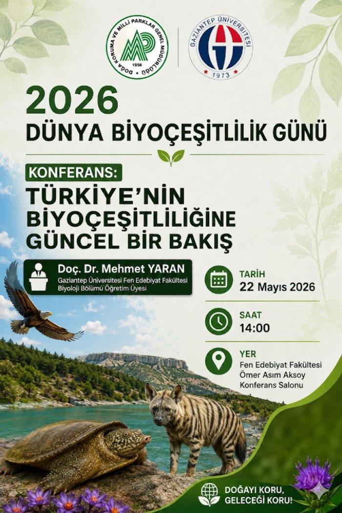 2026 Dünya Biyoçeşitlilik Günü Konferansı