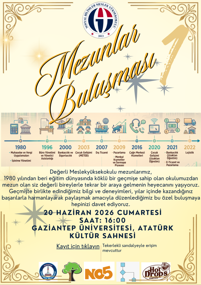 SOSYAL BİLİMLER MESLEK YÜKSEKOKULU MEZUNLAR BULUŞMASI
