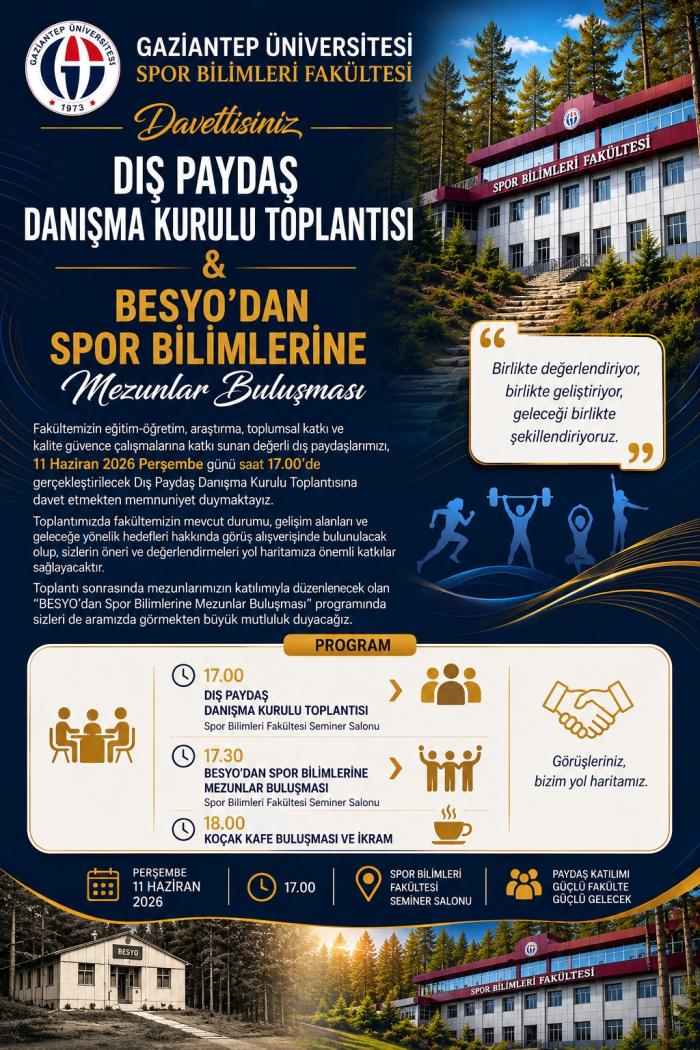 SBF Dış Paydaş Danışma Kurulu Toplantısı