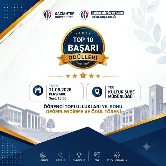 Öğrenci Toplulukları Yılsonu Değerlendirme