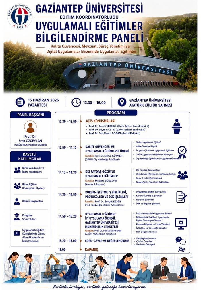 Uygulamalı Eğitimler Bilgilendirme Paneli