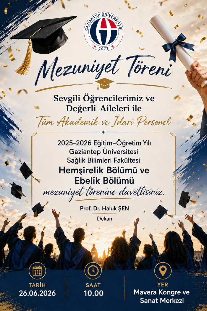 Sağlık Bilimleri Fakültesi Mezuniyet Töreni