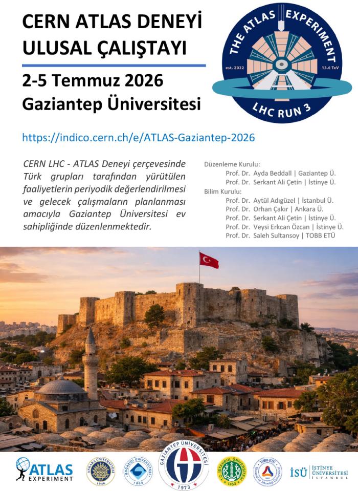 CERN ATLAS Deneyi Ulusal Çalıştayı