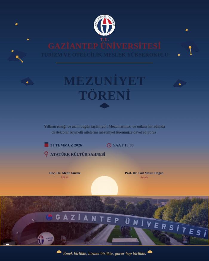 TOMYO Mezuniyet Töreni