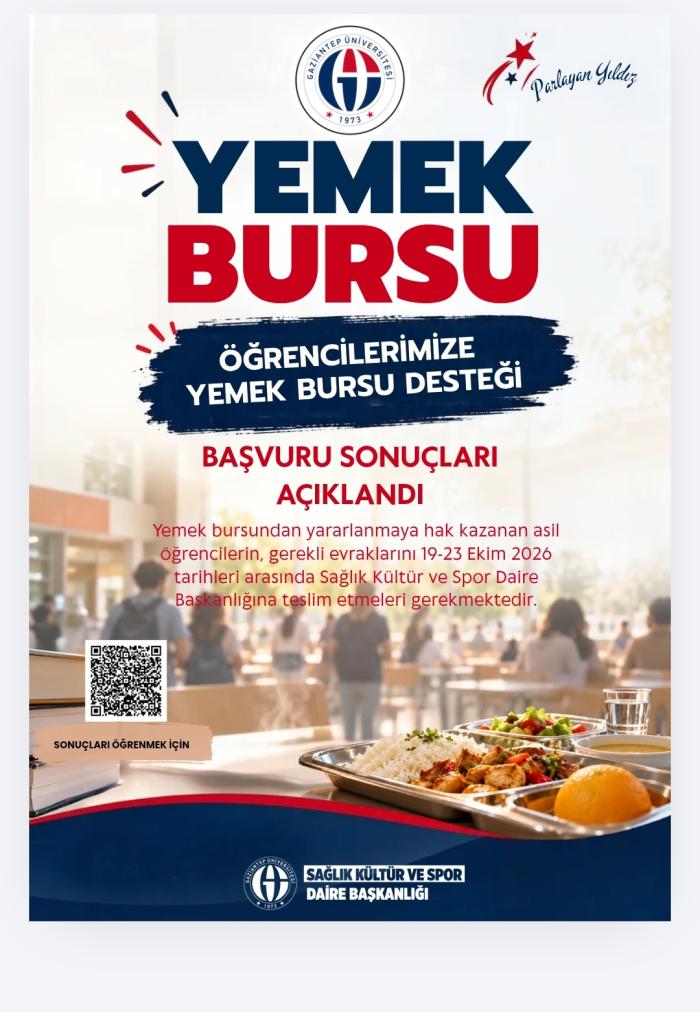Yemek Bursu Sonuçları
