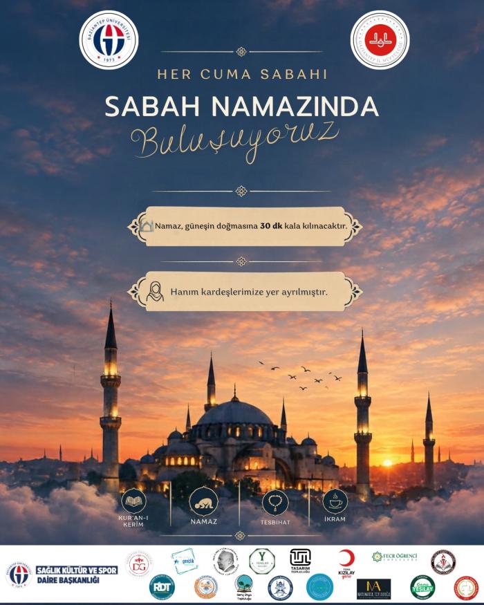 SKS Daire Başkanlığı Sabah Namazı Programı