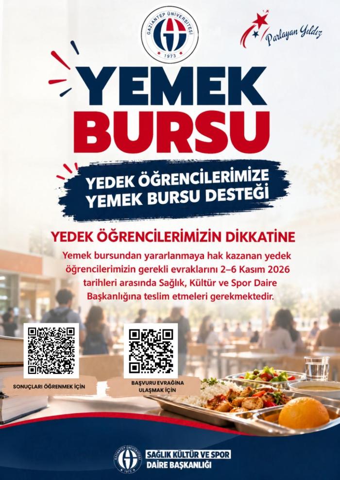 Yemek Bursu Sonuçları