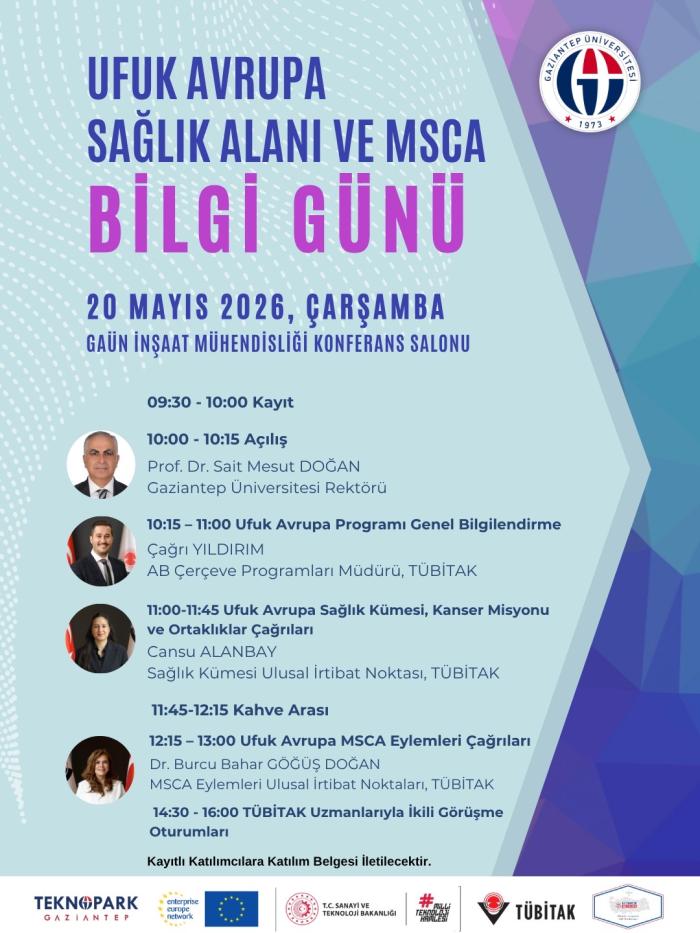 Ufuk Avrupa Sağlık Alanı ve MSCA Bilgi Günü