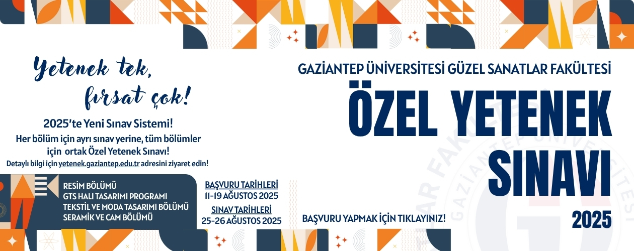 Güzel Sanatlar Fakültesi Özel Yetenek Sınavı