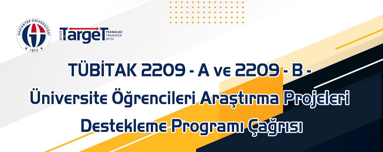 2209-A - Üniversite Öğrencileri Araştırma Projeleri Destekleme Programı