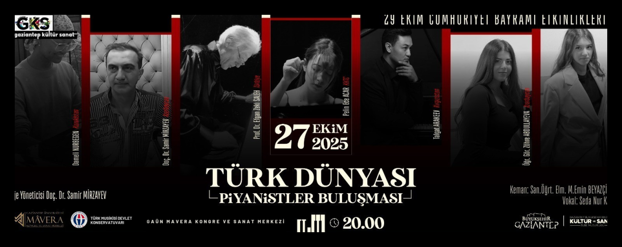 Türk Dünyası Piyanistler Buluşması Konseri