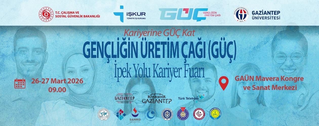 İpek Yolu Kariyer Fuarı 26-27 Mart'ta GAÜN'de gerçekleştirilecek.