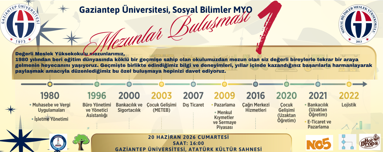 SOSYAL BİLİMLER MESLEK YÜKSEKOKULU MEZUNLAR BULUŞMASI