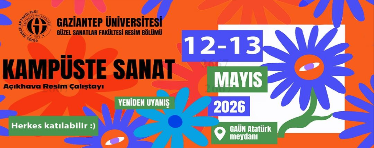 Kampüste Sanat: Açıkhava Resim Çalıştayı Slider