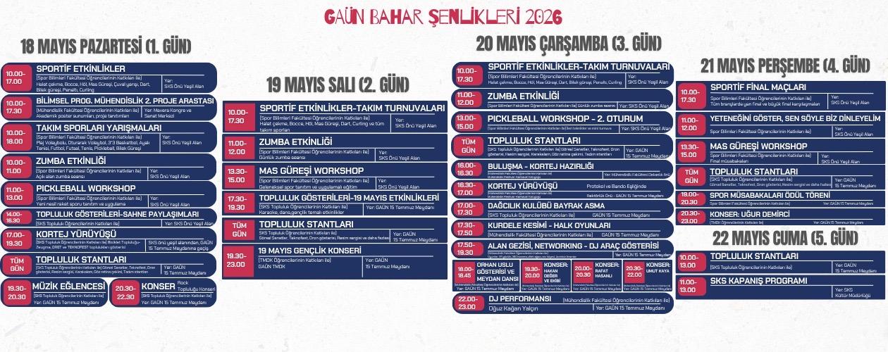 Bahar Şenliği Slider
